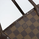 LOUIS VUITTON Damier Ebene Neverfull PM Tote Bag N51109 LV Auth 163531-9