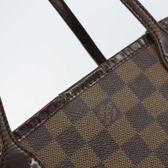 LOUIS VUITTON Damier Ebene Neverfull PM Tote Bag N51109 LV Auth 163531