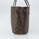 LOUIS VUITTON Damier Ebene Neverfull PM Tote Bag N51109 LV Auth 163531-3