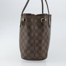 LOUIS VUITTON Damier Ebene Neverfull PM Tote Bag N51109 LV Auth 163531-4