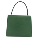 LOUIS VUITTON Epi Malesherbes Hand Bag Green M52374 LV Auth 163535-2