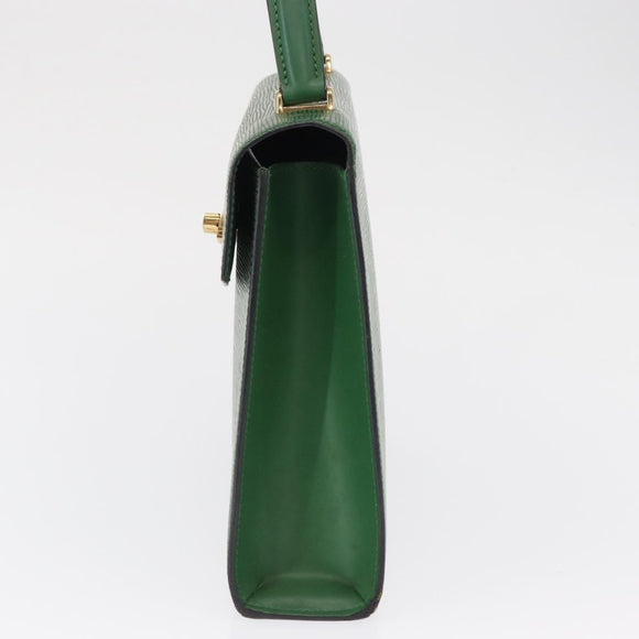 LOUIS VUITTON Epi Malesherbes Hand Bag Green M52374 LV Auth 163535