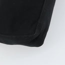 FENDI Shoulder Bag Cotton Black Silver Auth 163537-17