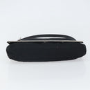 FENDI Shoulder Bag Cotton Black Silver Auth 163537-5