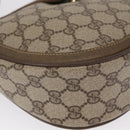 GUCCI GG Supreme Web Sherry Line Shoulder Bag PVC Beige 10 02 056 Auth 163550-10