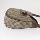 GUCCI GG Supreme Web Sherry Line Shoulder Bag PVC Beige 10 02 056 Auth 163550-4