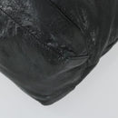 BALENCIAGA The Classic Day Shoulder Bag Leather Black 272409 Auth 163552-10