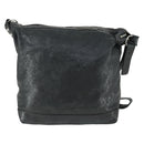 BALENCIAGA The Classic Day Shoulder Bag Leather Black 272409 Auth 163552-3