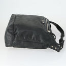 BALENCIAGA The Classic Day Shoulder Bag Leather Black 272409 Auth 163552-4