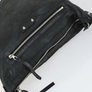 BALENCIAGA The Classic Day Shoulder Bag Leather Black 272409 Auth 163552-6