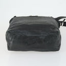 BALENCIAGA The Classic Day Shoulder Bag Leather Black 272409 Auth 163552-9