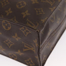 LOUIS VUITTON Monogram Sac Plat Hand Bag M51140 LV Auth 163558-15