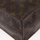 LOUIS VUITTON Monogram Sac Plat Hand Bag M51140 LV Auth 163558-16