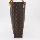 LOUIS VUITTON Monogram Sac Plat Hand Bag M51140 LV Auth 163558-3