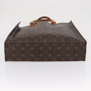 LOUIS VUITTON Monogram Sac Plat Hand Bag M51140 LV Auth 163558-5