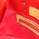 LOUIS VUITTON Monogram Vernis Reade PM Hand Bag Red Rouge M91088 LV Auth 163560-21