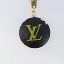 LOUIS VUITTON Monogram Multicolor Astropill Key Holder Black M51912 Auth 163562-4