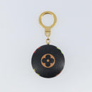 LOUIS VUITTON Monogram Multicolor Astropill Key Holder Black M51912 Auth 163562-5