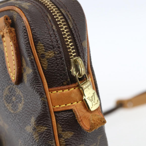 LOUIS VUITTON Monogram Marly Bandouliere Shoulder Bag M51828 LV Auth 163576