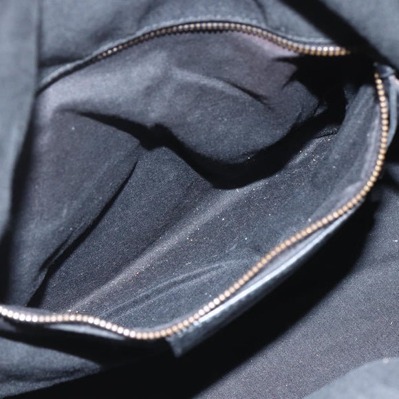 BALENCIAGA Bow Hand Bag Leather 2way Black 263242 Auth 163582