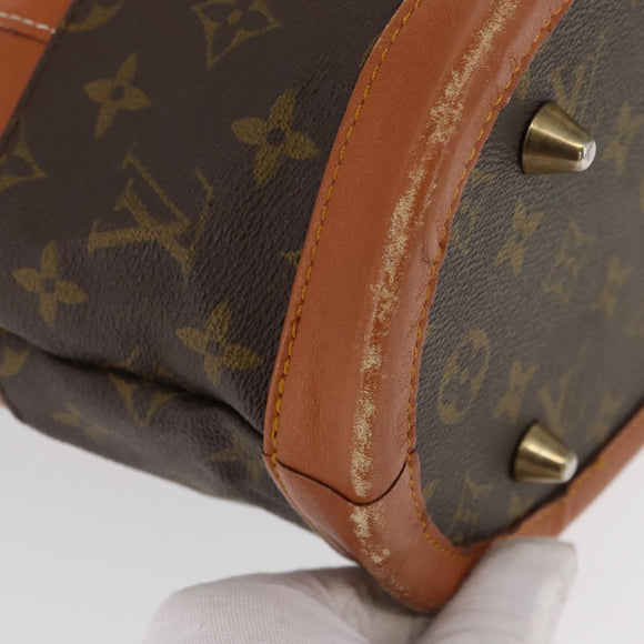 LOUIS VUITTON Monogram Bucket PM Shoulder Bag USA limited M42238 LV Auth 163583