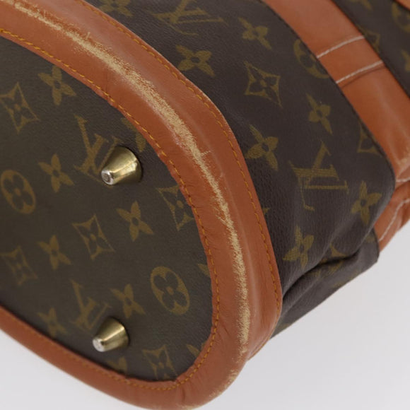 LOUIS VUITTON Monogram Bucket PM Shoulder Bag USA limited M42238 LV Auth 163583