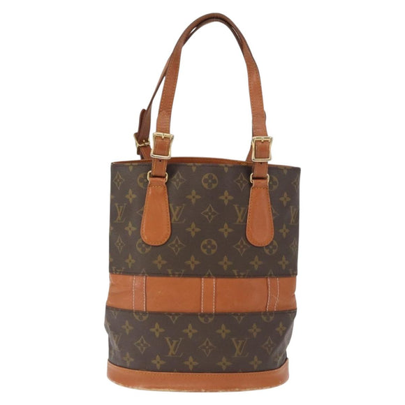 LOUIS VUITTON Monogram Bucket PM Shoulder Bag USA limited M42238 LV Auth 163583