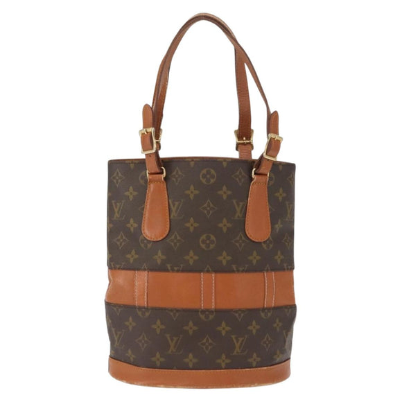 LOUIS VUITTON Monogram Bucket PM Shoulder Bag USA limited M42238 LV Auth 163583