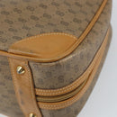 GUCCI Micro GG Supreme Hand Bag PVC Beige Gold 000 39 0090 Auth 163590-16