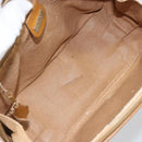 GUCCI Micro GG Supreme Hand Bag PVC Beige Gold 000 39 0090 Auth 163590-11