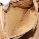 GUCCI Micro GG Supreme Hand Bag PVC Beige Gold 000 39 0090 Auth 163590-23