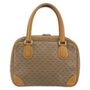 GUCCI Micro GG Supreme Hand Bag PVC Beige Gold 000 39 0090 Auth 163590-2