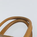 GUCCI Micro GG Supreme Hand Bag PVC Beige Gold 000 39 0090 Auth 163590-8
