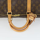 LOUIS VUITTON Monogram Keepall 50 Boston tas M41426 LV Auth 163595V-7