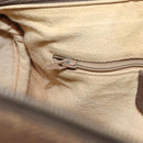 GUCCI GG Supreme Web Sherry Line Boston Bag PVC Beige Gold 39 02 006 Auth 163597-22
