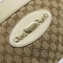 GUCCI GG Canvas Tote Bag Beige Gold 145993 Auth 163599-15