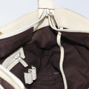 GUCCI GG Canvas Tote Bag Beige Gold 145993 Auth 163599-19