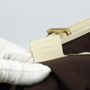 GUCCI GG Canvas Tote Bag Beige Gold 145993 Auth 163599-22