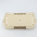 GUCCI GG Canvas Tote Bag Beige Gold 145993 Auth 163599-9