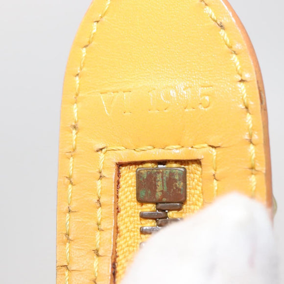 LOUIS VUITTON Epi Saint Jacques Hand Bag Yellow M52279 LV Auth 163604