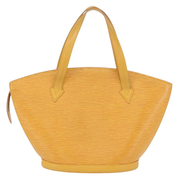 LOUIS VUITTON Epi Saint Jacques Hand Bag Yellow M52279 LV Auth 163604