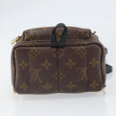 LOUIS VUITTON Monogram Palm Springs MINI Backpack M44873 LV Auth 163606-11