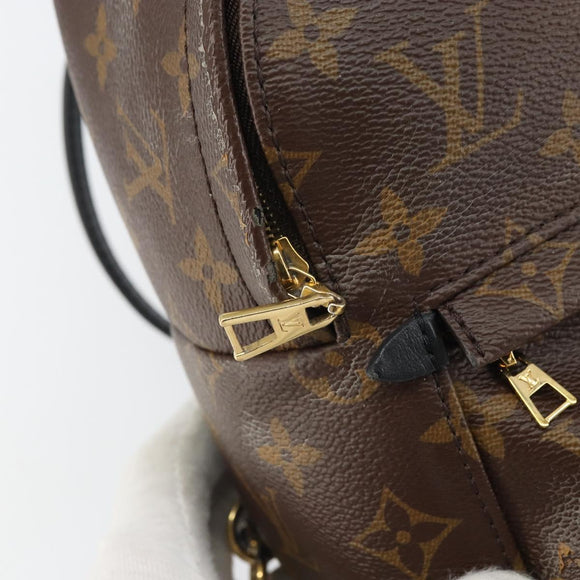 LOUIS VUITTON Monogram Palm Springs MINI Backpack M44873 LV Auth 163606