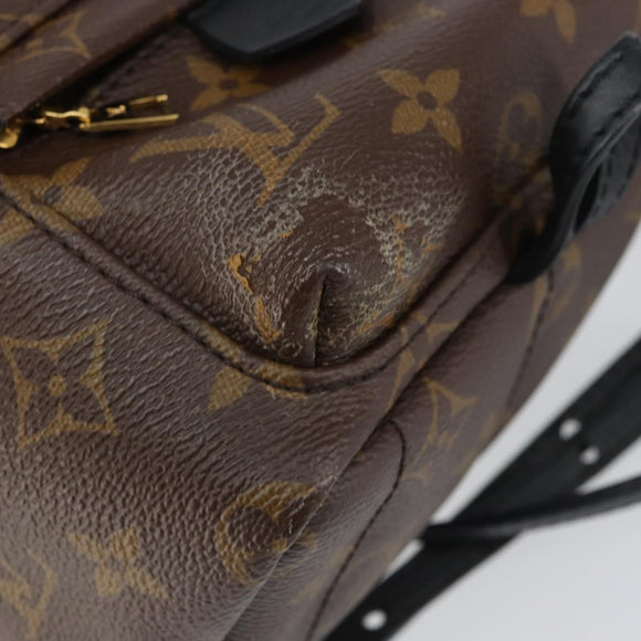 LOUIS VUITTON Monogram Palm Springs MINI Backpack M44873 LV Auth 163606