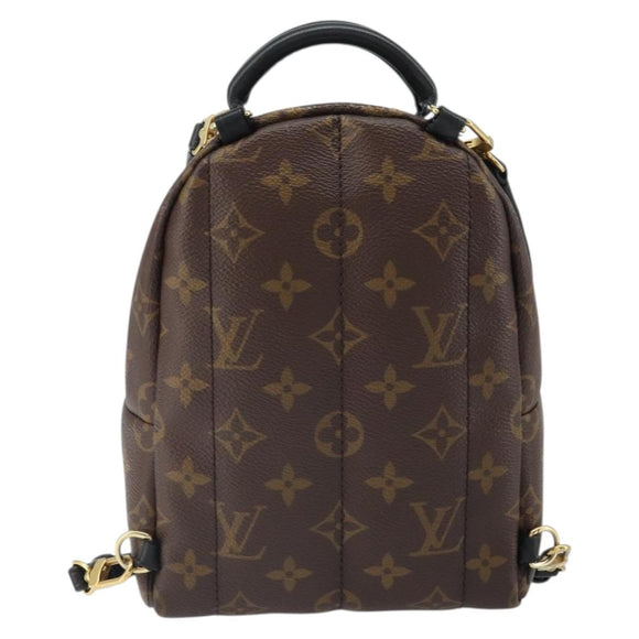 LOUIS VUITTON Monogram Palm Springs MINI Backpack M44873 LV Auth 163606