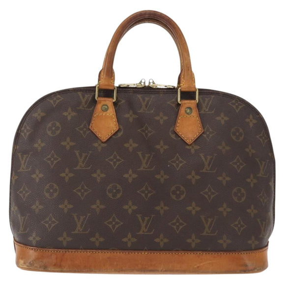 LOUIS VUITTON Monogram Alma Hand Bag M51130 LV Auth 163608