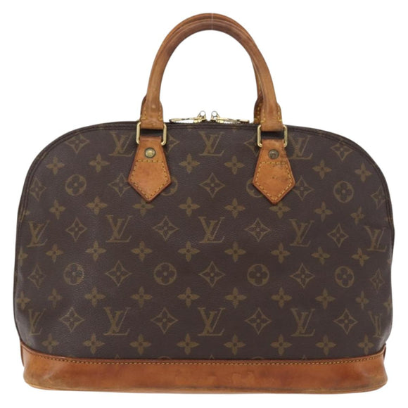 LOUIS VUITTON Monogram Alma Hand Bag M51130 LV Auth 163608