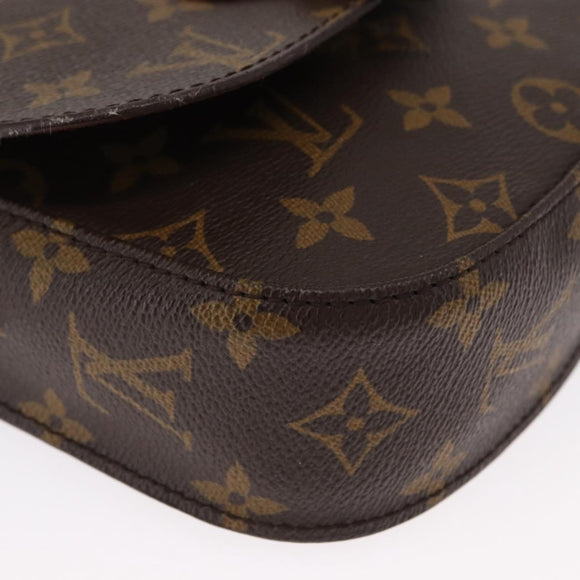 LOUIS VUITTON Monogram Saint Cloud PM Shoulder Bag M51244 LV Auth 163619