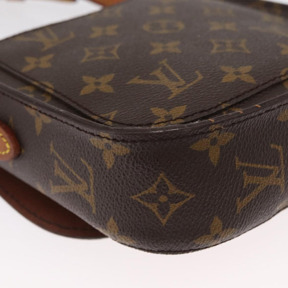 LOUIS VUITTON Monogram Saint Cloud PM Shoulder Bag M51244 LV Auth 163619