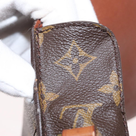 LOUIS VUITTON Monogram Saint Cloud PM Shoulder Bag M51244 LV Auth 163619